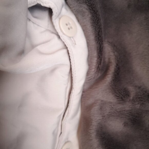 Liz Claiborne Ladies Size Small Straight Fit Beige Winter Coat - Picture 7 of 16